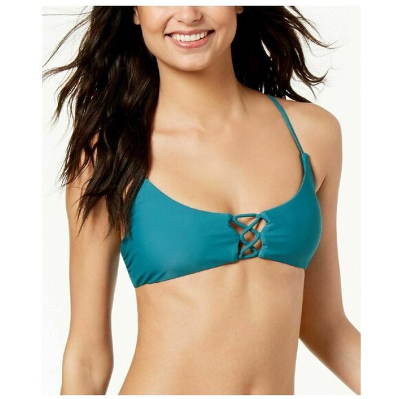 Hula Honey Juniors' Bralette Bikini TOP - Picture 1 of 5